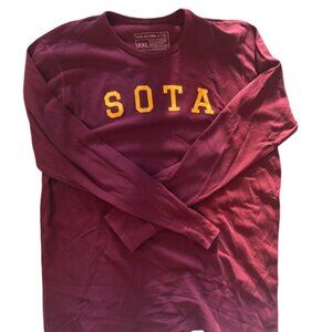 Maroon Minnesota “Sota”  Long Sleeve Shirt